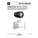 JBL CHARGE 2 PLUS (serv.man6) Service Manual