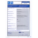 JBL CS460 EMC - CB Certificate
