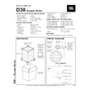JBL D 38 Service Manual