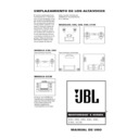 JBL E 100 (serv.man6) User Manual / Operation Manual