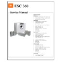 JBL ESC 360 System Service Manual