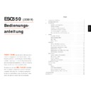 esc 550 source (serv.man10) user manual / operation manual
