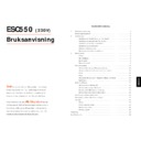 esc 550 source (serv.man11) user manual / operation manual