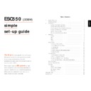 esc 550 source (serv.man16) user manual / operation manual