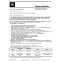 JBL HARMONY (serv.man3) Service Manual / Technical Bulletin