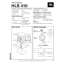 JBL HLS 410 Service Manual
