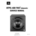 JBL HTPS 400 Service Manual