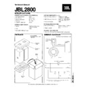 jbl 2800 service manual