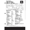 JBL L 88 PLUS-A Service Manual