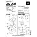 JBL LX 22 Service Manual