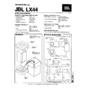JBL LX 44 Service Manual