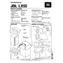 JBL LX 55 Service Manual