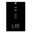 lxe 550 user manual / operation manual