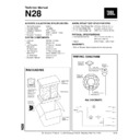 JBL N 28 (serv.man3) Service Manual