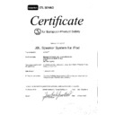 JBL ON TIME (serv.man5) EMC - CB Certificate