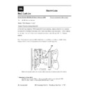 JBL PB 12 (serv.man11) Service Manual / Technical Bulletin