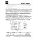 JBL PB 12 (serv.man9) Service Manual / Technical Bulletin