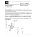 JBL PSW 1000 (serv.man4) Service Manual / Technical Bulletin