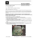 JBL PSW-D110 (serv.man4) Technical Bulletin