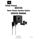 JBL SCS 135 Sub (serv.man2) Service Manual