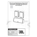 JBL SCS 138 TRIO User Manual / Operation Manual
