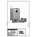 JBL SCS 138 User Manual / Operation Manual