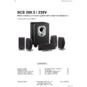 JBL SCS 200 (serv.man10) Service Manual