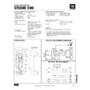 studio 590 service manual