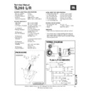 JBL TL 260 Service Manual