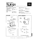 JBL TLX 121, v2 Service Manual