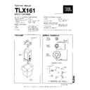 JBL TLX 161, v1 Service Manual