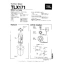 JBL TLX 171, v2 Service Manual