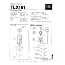 JBL TLX 181, v3 Service Manual