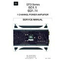 gto 601.1 (serv.man14) service manual