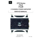 JBL GTO 75.2 (serv.man2) Service Manual