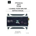 JBL GTO 75.4 (serv.man2) Service Manual
