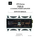 JBL GTO 755.6 (serv.man13) Service Manual