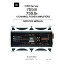 JBL GTO 755.6 (serv.man14) Service Manual