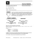 JBL P 7520 (serv.man13) Service Manual / Technical Bulletin