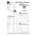 JBL P1220e (serv.man2) Info Sheet