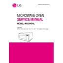 LG MS-2043AL Service Manual