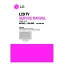 LG 32LB9D (CHASSIS:LB73B) Service Manual