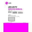 LG 32LE5500, 32LE5550 (CHASSIS:LJ03D) Service Manual