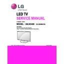 LG 39LN5400 (CHASSIS:LT36B) Service Manual
