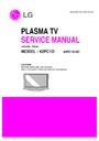 42pc1d-sc (chassis:pd62a) service manual
