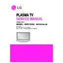 LG 42PC1D-UB, 42PC1DA-UB (CHASSIS:PA-61B) Service Manual