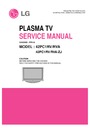42pc1rv-zj, 42pc1rva-zj (chassis:pp61a) service manual