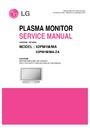 LG 42PM1M-ZA, 42PM1MA-ZA (CHASSIS:RF-052A) Service Manual