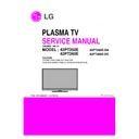 LG 42PT250E-DA, 42PT260E-DC (CHASSIS:PB11K) Service Manual
