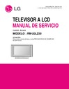LG RM-20LZ50 (CHASSIS:ML-041B) Service Manual